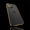 iPhone 15 Black Gold Frame
