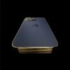iPhone 15 Blue Gold Frame