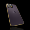 iPhone 14 Deep Purple Gold Frame