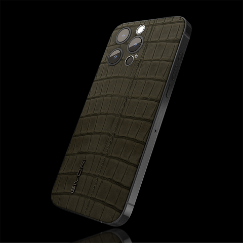 iPhone 15 Alligator Olive