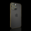 iPhone 15 Black Gold Frame