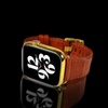 24K Gold Plated Apple Watch Alligator Cigar