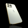 iPhone 14 Silver Gold Frame