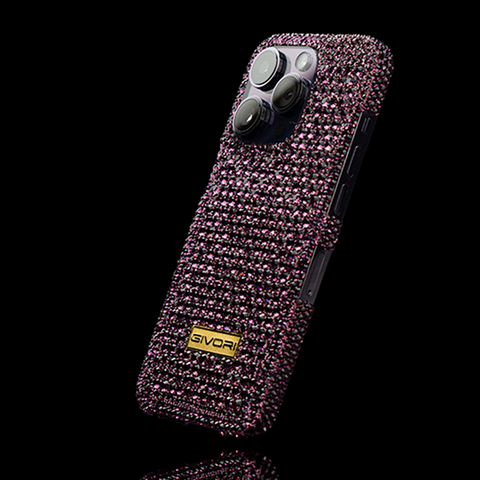 iPhone 14 Swarovski Amethyst