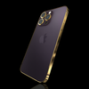 iPhone 14 Deep Purple Gold Frame